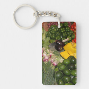 Porte-clés Légumes frais Ripe Garden Marché mixte de récolte