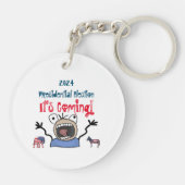 Porte-clés L'élection présidentielle de 2024, c'est à venir ! (Dos)