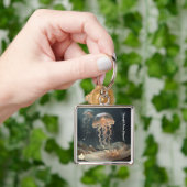 Porte-clés "L'élégance gracieuse des océans" (main)