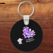 Porte-clés L'éléphant fait exploser les Lons Sensibilisation  (Recto)