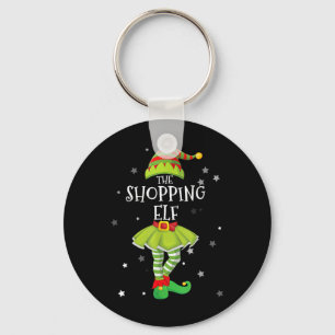 Porte-clés L'Elf Shopping Fun Matching Famille Groupe Xmas Py