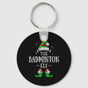 Porte-clés L'elfe de badminton correspondant au groupe famili