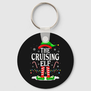 Porte-clés L'elfe de croisière Xmas drôle de famille assortie