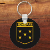 Porte-clés L'emblème du Honduras (Recto)