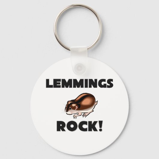 Porte-clés Lemmings Rock (Recto)