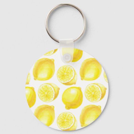 Porte-clés Lemons pattern design (Recto)