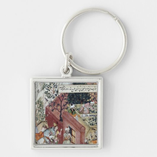 Porte-clés L'empereur Babur de Mughal (Devant)