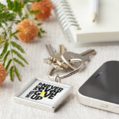 Porte-clés L'endométroisme n'abandonne jamais (Côté)