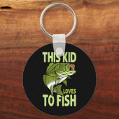 Porte-clés L'Enfant Aime Pêcher Les Enfants (Recto)