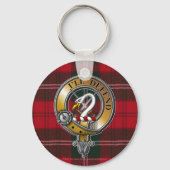 Porte-clés Lennox Tartan & Badge (Recto)