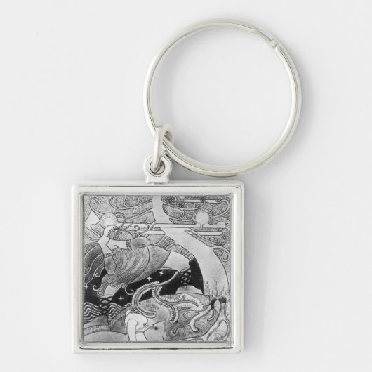 Porte-clés L'énorme chêne est réduit (Devant)