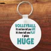 Porte-clés L'énorme VolleyChick (Recto)