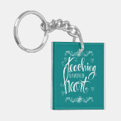 Porte-clés L'enseignement est un travail d'expression (Devant gauche)