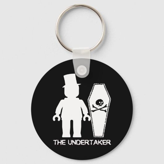 Porte-clés L'entrepreneur par Personnaliser Mon Minifig (Recto)