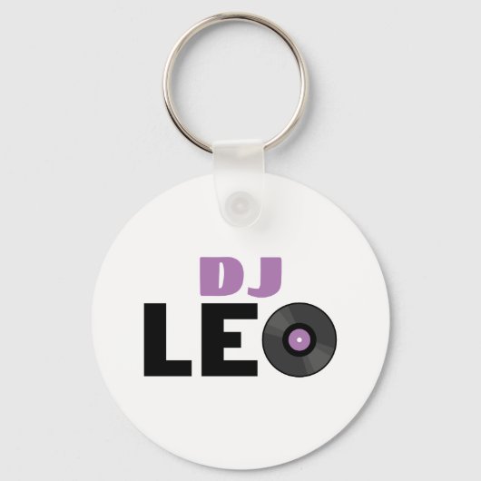 Porte-clés Leo DJ (Recto)