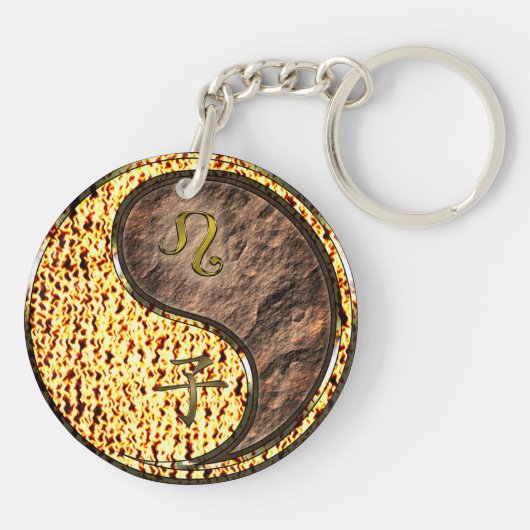 Porte-clés Leo & Earth Rat (Dos)