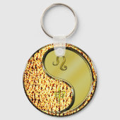 Porte-clés Léo et singe métallique (Recto)