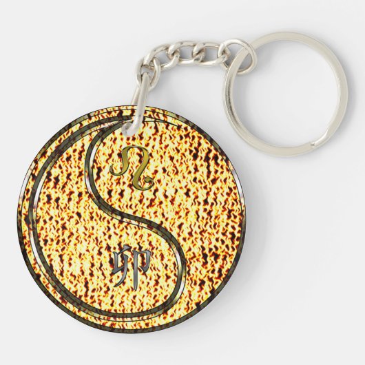 Porte-clés Leo & Fire Rabbit (Dos)