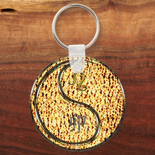 Porte-clés Leo & Fire Rabbit (Recto)