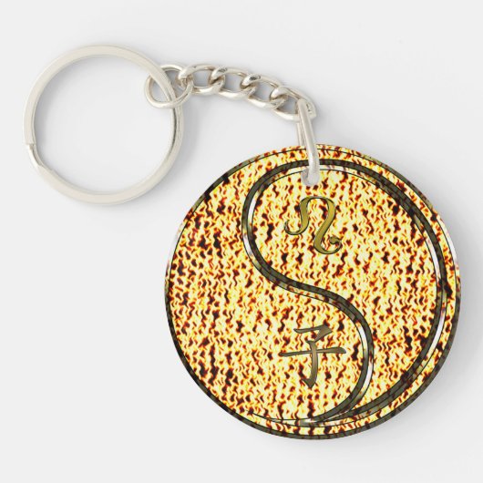 Porte-clés Leo & Fire Rat (Devant)