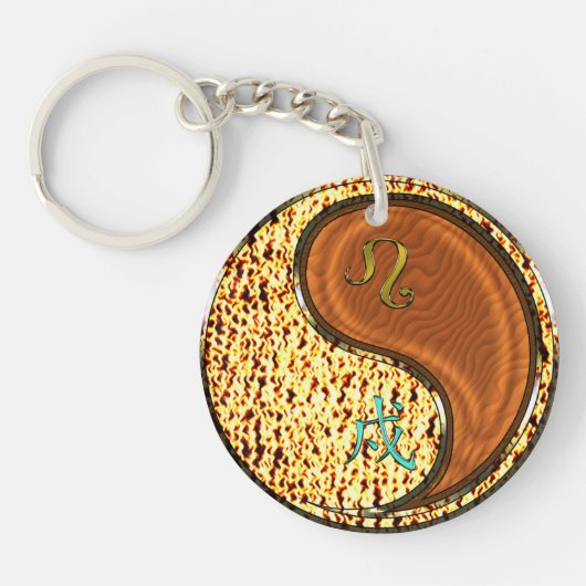 Porte-clés Leo & Wood Dog (Devant)