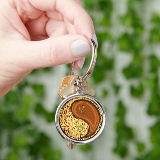 Porte-clés Leo & Wood Monkey (main)