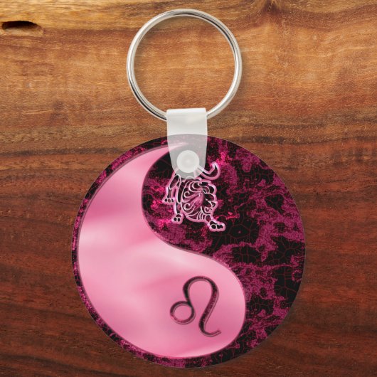 Porte-clés Leo Yin Yang (Recto)