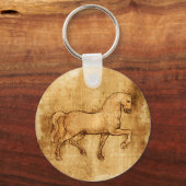 Porte-clés Leonardo Da Vinci Horse Art (Recto)