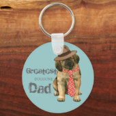 Porte-clés Leonberger Papa (Recto)