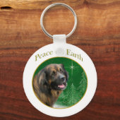 Porte-clés Leonberger Peace (Recto)