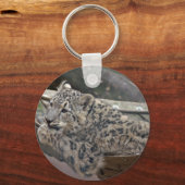 Porte-clés Léopard des neiges (Recto)