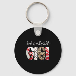Porte-clés Léopard en détresse baseball jour de match gigi dr