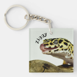Porte-clés Leopard Gecko Lizard Porte - clé personnalisé