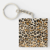 Porte-clés Leopard peint (Devant)