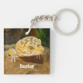 Porte-clés Leopard personnalisé Gecko Lizard (Dos)