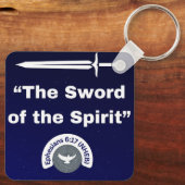 Porte-clés L'épée de l'Esprit - Porte - clé métallique (Verso)