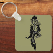 Porte-clés Leprechaun avec Flûte (Recto)