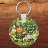 Porte-clés Leprechaun de la Saint-Patrick (Recto)