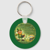 Porte-clés Leprechaun de la Saint-Patrick (Verso)