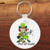 Porte-clés leprechaun, Pot d'or (Recto)