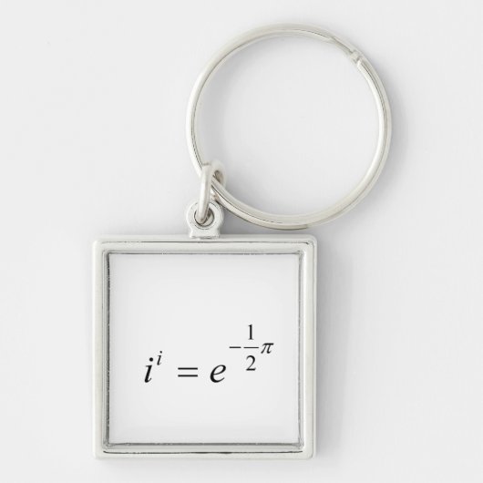 Porte-clés L'équation de maths la plus belle (Devant)