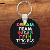 Porte-clés L'équipe de rêve des profs de maths aka profs de m (Recto)