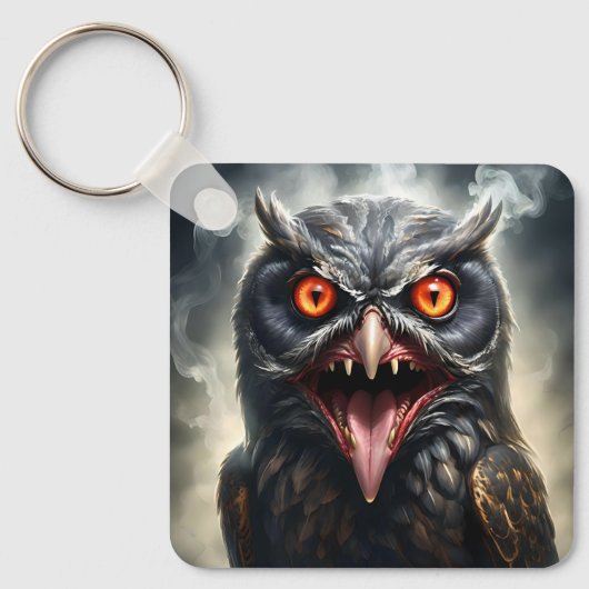 Porte-clés "Les ailes cauchemardesques : La Chouette des vamp (Recto)