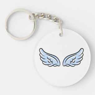 Porte-clés Les ailes du petit ange mignon