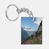 Porte-clés Les Alpes, Le Beau Paysage Photo (Devant gauche)