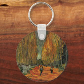 Porte-clés Les Alyscamps (cimetière) par Vincent van Gogh (Recto)