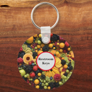 Porte-clés Les Amateurs De Fruits Apprécient La Plateforme Co