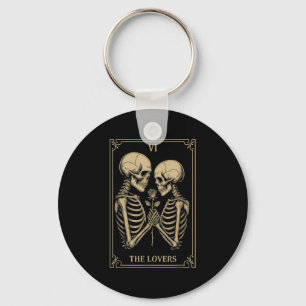 Porte-clés Les Amateurs Tarot Skeleton tenue romance gothique