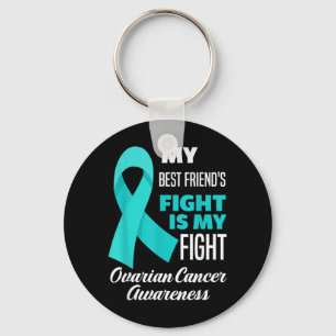 Porte-clés Les amis se battent contre le cancer de l'ovaire