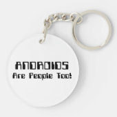 Porte-clés Les ANDROIDES Sont Aussi Des Gens ! (Dos)